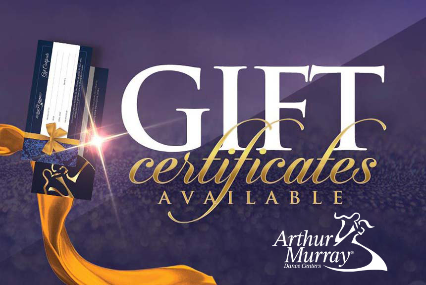 Arthur Murray White Rock Gift Certificates